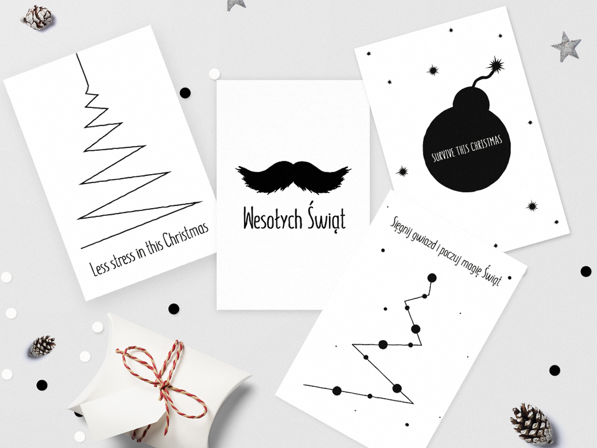 Kartki świąteczne do druku